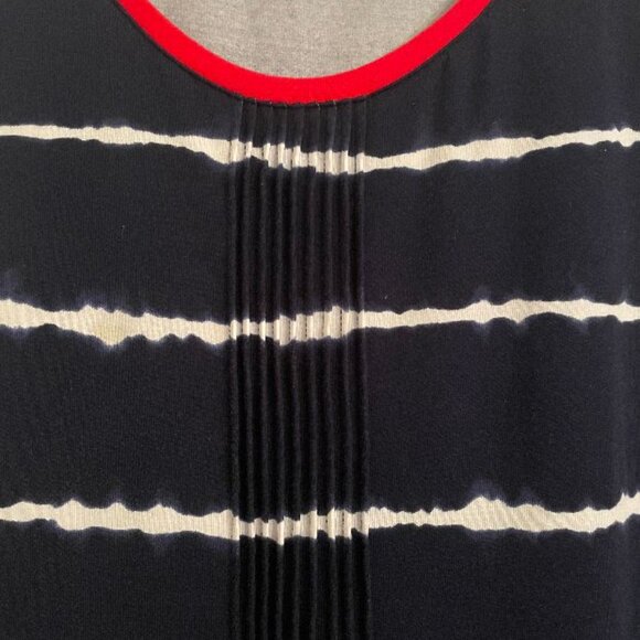 LANDS END EASY FIT TANK DRESS - RED WHITE & BLUE - XL - EUC - Picture 3 of 7